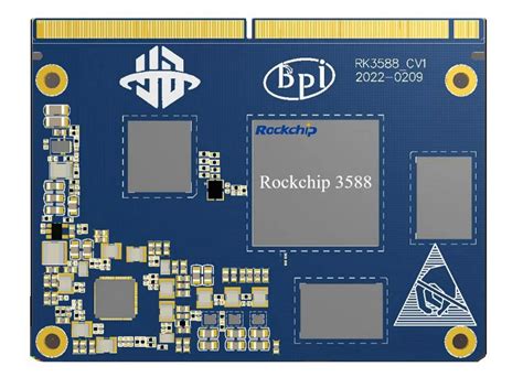 Banana Pi with Rockchip RK3588 golden finger board design ，with 8G RAM ...