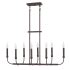 Hinkley Lighting 3074KZ Alister 8 Light 33" Wide Taper Candle ...