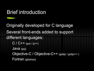 Image result for GNU Compiler Collection GCC Optimization Techniques
