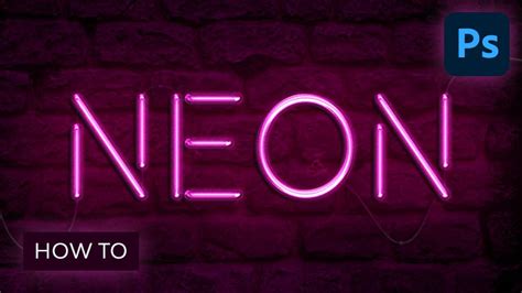 Image result for Photoshop Neon Text Tutorial