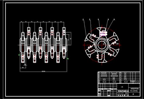 方刀架的加工工艺及钻8-M12螺纹底孔夹具设计【5张优秀】CAD总图 - y图网