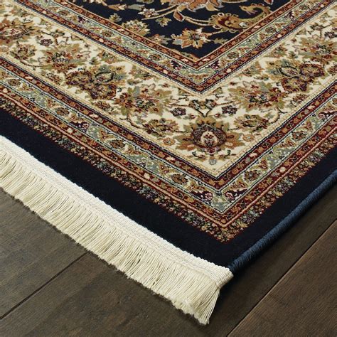 Style Haven Manchester Classic Center Medallion Fringed Area Rug 2'3" x ...