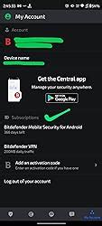 Bitdefender - 1 Device,1 Year - Mobile Security | Android| Latest ...