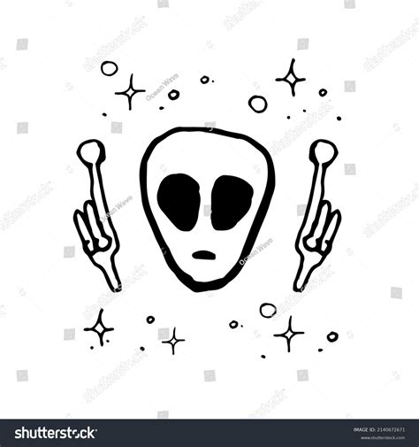 Alien Hand Drawing 的图像结果