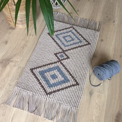 Free Macrame Rug Patterns 的图像结果