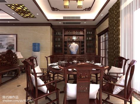 中式红木家具 – 设计本装修效果图