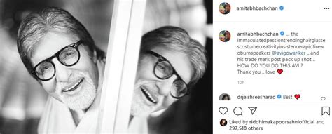 Amitabh Bachchan treats fans with new post-pack up monochromatic shot
