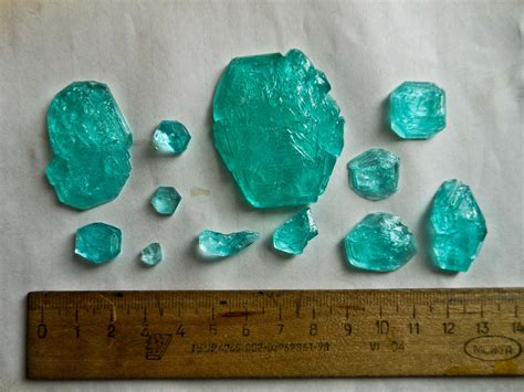 Iron(II) sulfate - Crystal growing