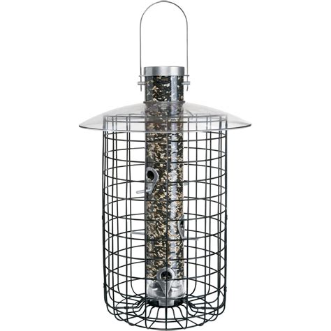 Droll Yankee B7 Domed Cage Squirrel Proof Bird Feeder – Backyard Bird ...