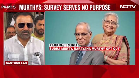 'Hope She Says Same When Centre...': Minister On Sudha Murty's Caste ...