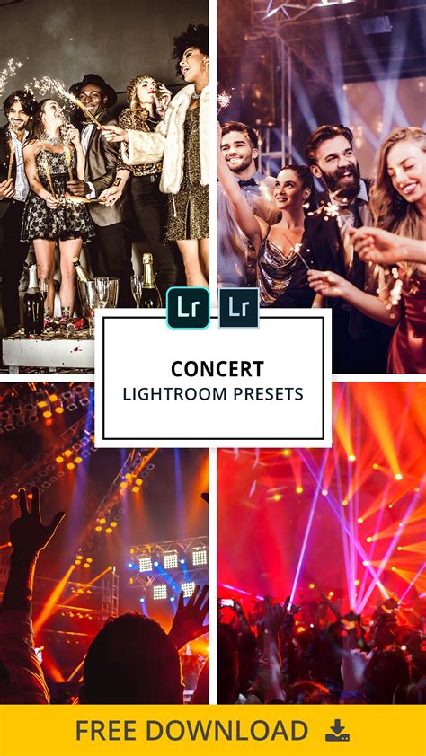 Best Collection Of Free Concert Lightroom Presets | Edit night photos ...