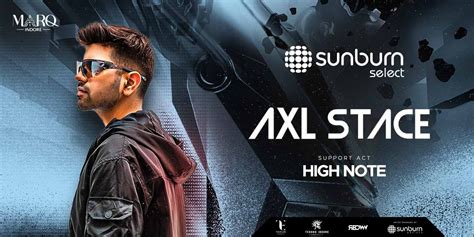 Red Room 2.5 - Axl Stace - Sunburn Select @ Marq music-shows Event ...