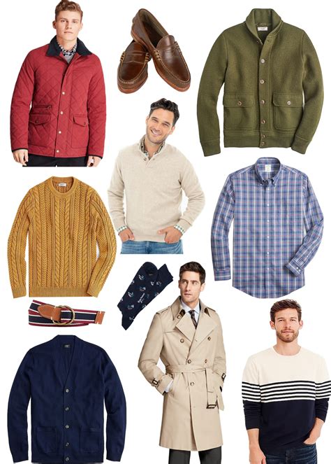 mens fall fashion style Barbour jackets Brooks Brothers mens fashion week