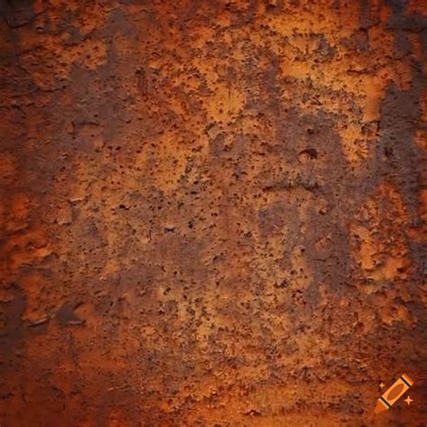 Rusty metal sheet texture on Craiyon