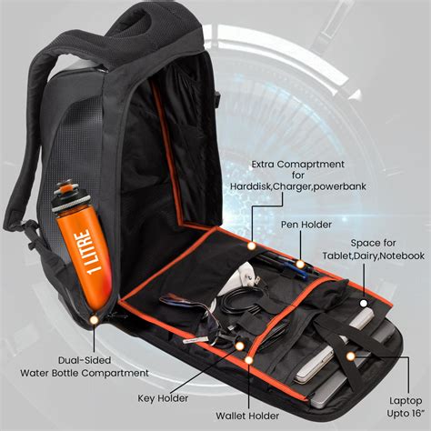 Buy Night Wing Anti Theft Mark-2 25l Backpack Online | GrandPitstop