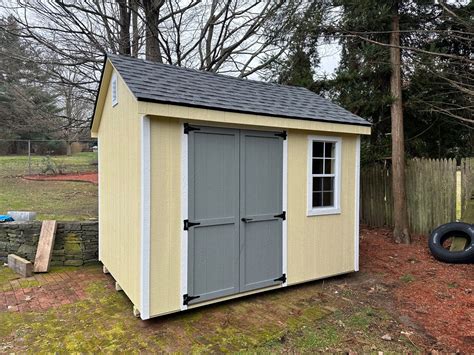 8' x 10' Estate Shed - Gazebo Joe's