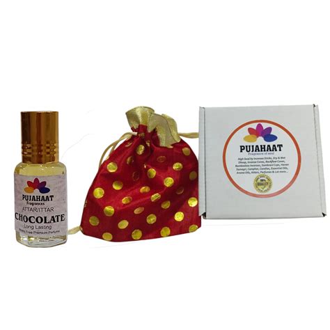 Pujahaat Premium Alcohol-Free Attar | Ittar 6ml, Long-Lasting Travel S