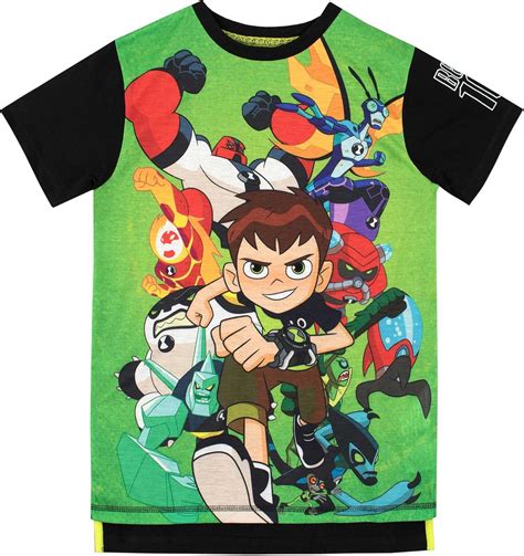Ben 10 Boys T-Shirt Multicolored Size 7: Amazon.ca: Clothing & Accessories