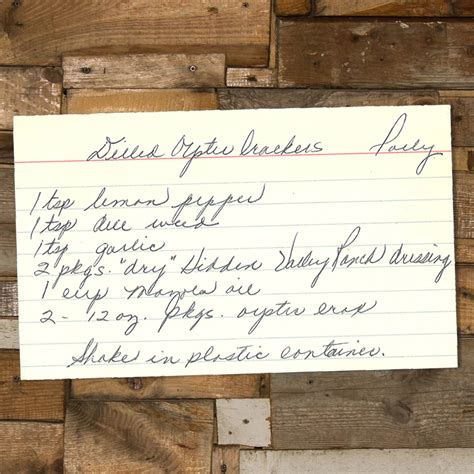 Dilled Oyster Crackers: Perfect Party Snack Ideas