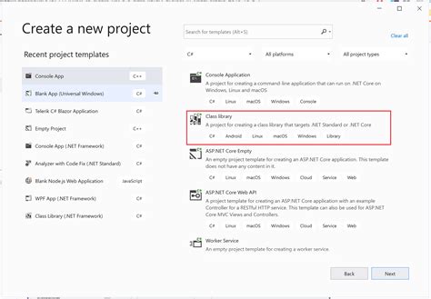 Image result for Visual Studio Add Class Library to Project