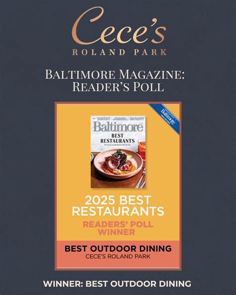 Cece's Roland Park - The Village of Cross Keys