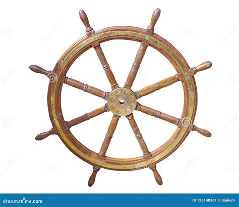 Helm of sailing boat stock image. Image of boat, pirate - 126148361