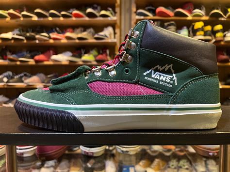 00s デッドストック VANS MOUNTAIN EDITION V42 OUTDOOR "GREEN/PINK" 28cm | USED ...