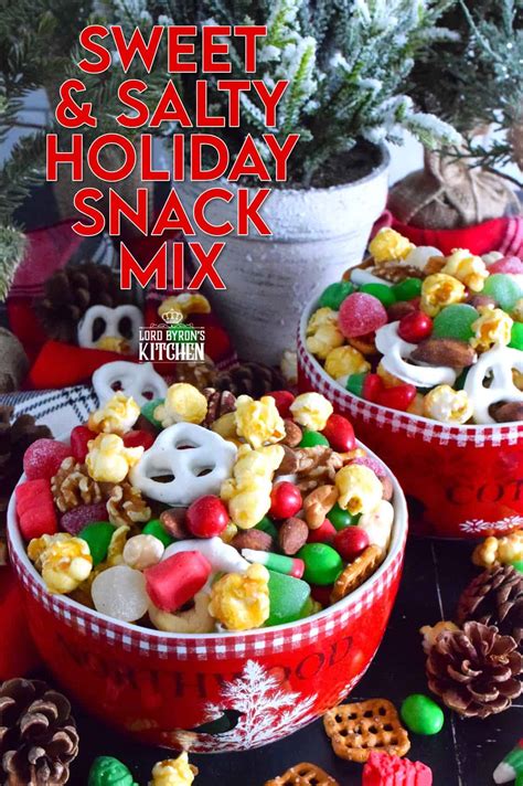 Sweet and Salty Holiday Snack Mix - Lord Byron's Kitchen