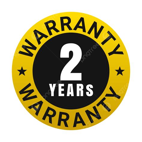 Etiqueta De Garantia De 2 Anos PNG , 2 Anos De Garantia, Vetor De Garantia De 2 Anos, 2 Anos De ...