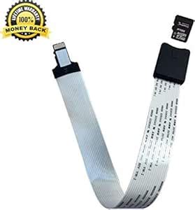 Micro SD Extension SD Card Extension Cable Extender Adapter Flexible ...
