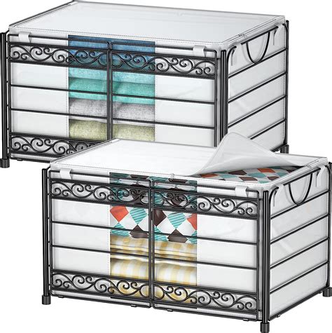 Image result for Stackable Storage Boxes for Clothes