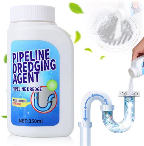 Amazon.com: Pipeline Dredging Agent, 350ml Drain Cleaner,Drain Clog ...