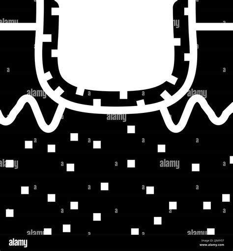 hypertrophic acne scar glyph icon vector illustration Stock Vector Image & Art - Alamy