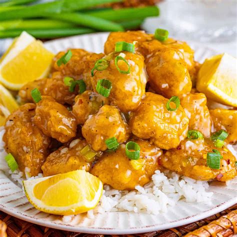 Easy Asian Lemon Chicken - The Country Cook