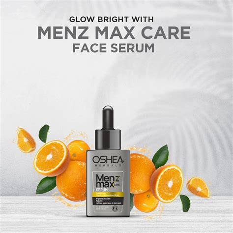 Menz Max Care Serum for Hydrated & Revitalized Skin – Oshea Herbals