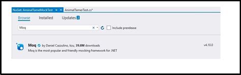 Image result for MOQ Unit Testing C