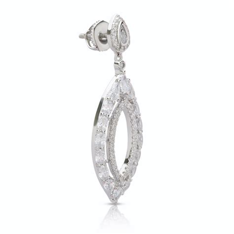 Sparkling Teardrop Dangle Earrings – WHP Jewellers