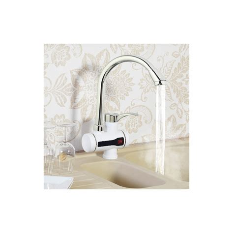 Нагревател мивка за вода с дигитален дисплей Instant Heating Faucet