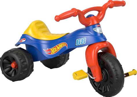 Fisher-Price Hot Wheels Toddler Tricycle Tough Trike Bike with ...
