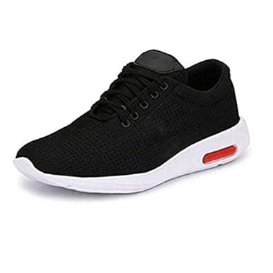 Buy WORLD WEAR FOOTWEAR Men's Black Canvas Sports Shoes -6 UK at Amazon.in