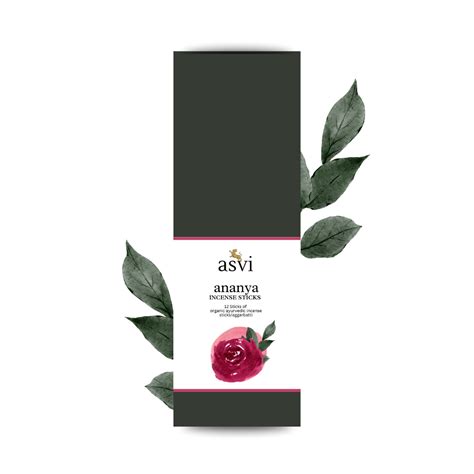 Ananya - Organic Therapeutic Incense Stick - Himalayan Rose – Bloc a ...