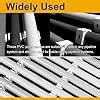 Mrosnail 20 Pcs U-Shaped PVC Pipe Clamps, 50mm White Clips for 2" Water ...
