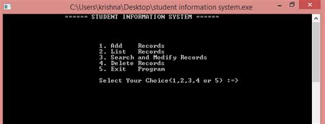 Image result for Student Information System Using C