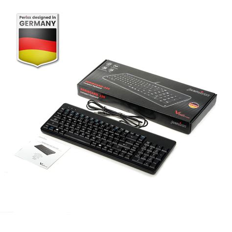 Buy Perixx PERIBOARD-220U Wired USB Compact Keyboard with Numeric ...