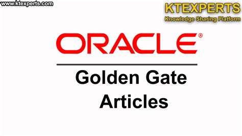 Image result for Oracle Golden Gate Tutorial