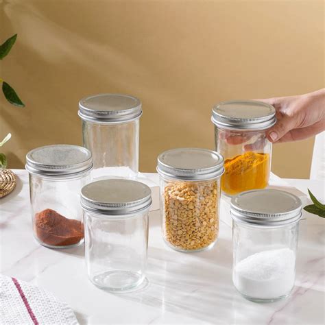 Glass Jars - Buy Glass Storage Jars With Lids Set Online | Nestasia
