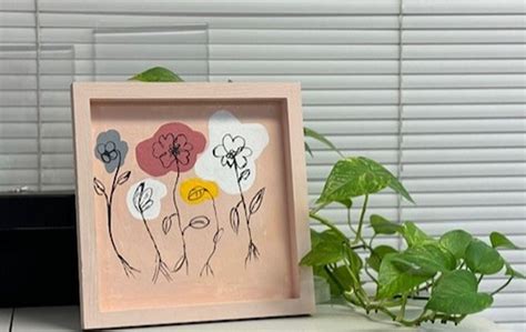 Session 1 : DIY Shadowbox Line Art Drawing, Walnut Creek Branch Library ...