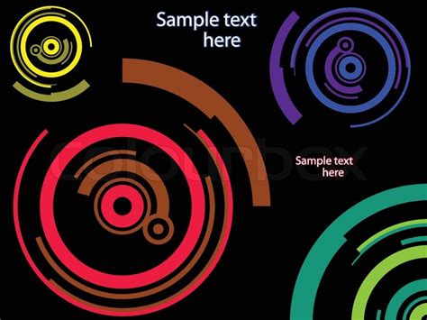 Technology abstract pattern, vector ... | Stock vector | Colourbox