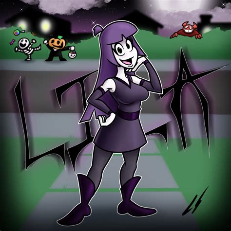 Lila (Spooky Month) by LordSarloc on DeviantArt
