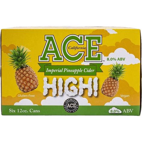 Ace Imperial Pineapple Hard Cider 6 pk Cans - Shop Hard cider at H-E-B